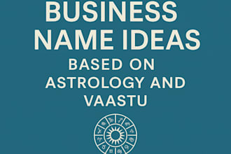 give spiritual brand names aligned with astrology vaastu and energy