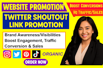 shoutout your website, product, store, app to 80m usa, uk, germany promotion