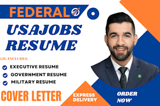optimize a top notch federal and executive resume for your usajobs