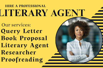 find active literary agent query letter proposal summary synopsis author bio