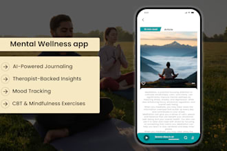 create a a self care app like finch, finch self care pet, or mindspa