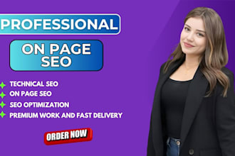 audit and repair onpage and technical SEO problems