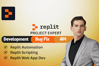 build replit web app fix bugs api integration debug new or existing project