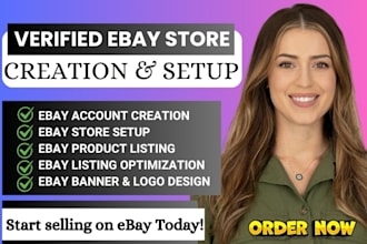 create ebay seller account ebay store creation ebay store setup ebay listing