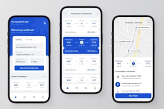 develop train booking app, rail booking app, tour booking app, taxi booking app