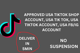 create usa instagram account, usa tiktok account with synapse solutions