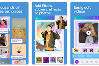 build ai video and photo editing app, ai video generator app, ai editing app,