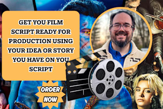 write screenplay writing tv series pilot movie film script editing