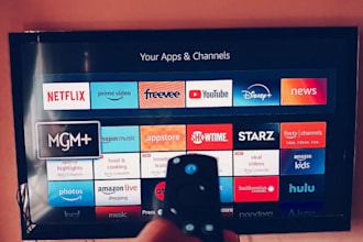 develop custom iptv player, live tv app, vod app, smart tv app, android tv app
