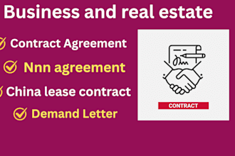 draft china contract lease agreement nnn agreement real estate agreement