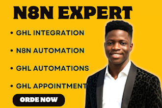 be your n8n, ghl, automation expert