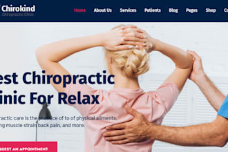 squarespace osteopathy website chiropractor  website craniosacral therapy holist
