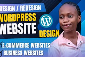 design redesign build, rebuild clone edit fix or revamp wordpress website