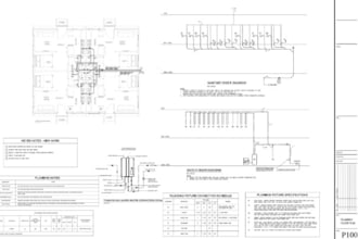 design hvac, electrical, plumbing mep drawing and commercial permit plans