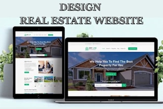 build real estate wordpress website real estate landing page mls idx website