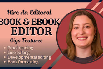 polish and format your novel, short story, or children book for KDP