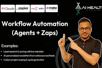 build ai agents, mcp, zapier, n8n, gumloop, make, relevance workflow automation