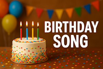 sing a fun and unique birthday song for your loved one