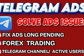 get your telegram ads approved solve ads review for forex trading channel