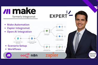 make com made com make com automation integromat zapier