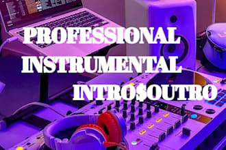 create custom audio intros sweepers and jingles for radio or podcast