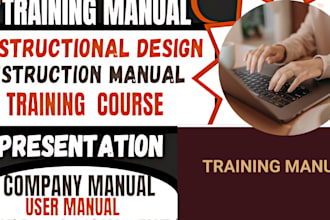create online course content training manual course curriculum PPT slides