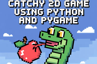 create a catchy 2d game using python and pygame