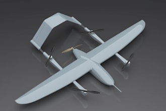 design 3d printable rc plane 3d rc vtol aircraft, drones and aerospace vehicles