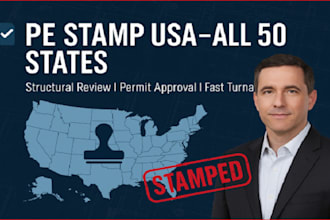 licensed architect florida, tx, ca, wa, ut, ny, ga, nm pe stamp for city permit