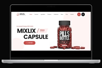 design peptide sarms nootropic shopify store nutraceutical supplement website