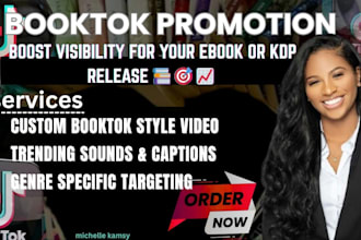 create viral booktok videos to promote your ebook on tiktok