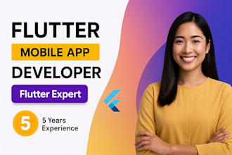 develop flutter apps for android and ios