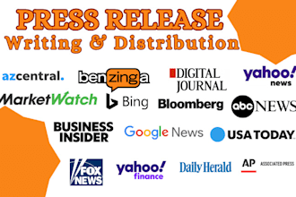 do press release distribution press release writing and yahoo pr