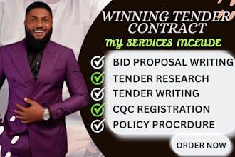 write winning tender rfp rfq and bid proposals