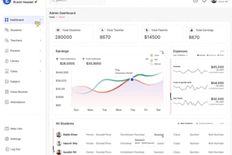 develop software erp CRM lms pos web app desktop app inventory system UI UX