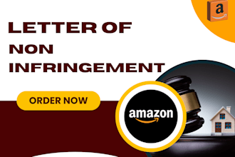 reinstate your asins with letter of non infringement as your legal attorney