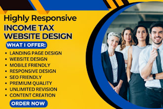 design income tax website finance website tax website income tax landing page