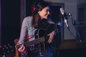do mixing and mastering for edm, pop music, rock, or metal, mix and master song