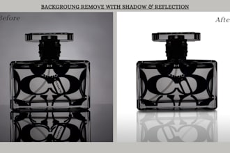 do clipping path background removal shadow in bulk