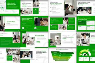 design or redesign pitch deck on power point, google slides, keynote, canva