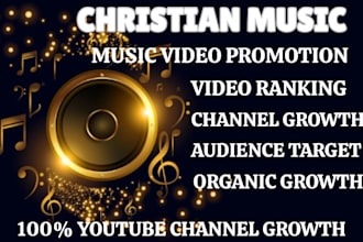 do christian youtube promotion gospel music promotion video marketing