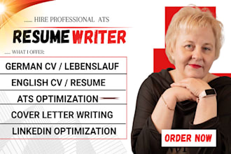 craft a professional cover letter bewerbung, german cv lebenslauf, linkedin