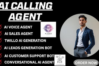 build ai calling agent, voice assistant, conversational ai, lead gen bot