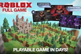 do roblox full game creation, game map, roblox script, roblox full game