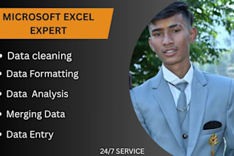 clean, merge, format, split excel data