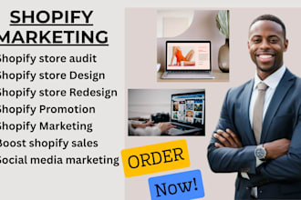 do shopify store promotion marketing, boost shopify sales, fb tiktok shop ads