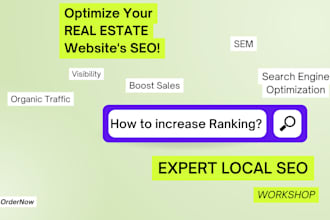 boost real estate website leads with expert local SEO