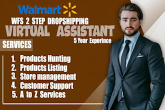 be your walmart 2 step dropshipping  walmart wfs wholesale va