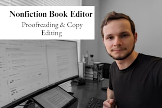 copy edit and proofread your nonfiction book