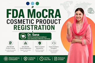 register cosmetics with fda mocra compliance